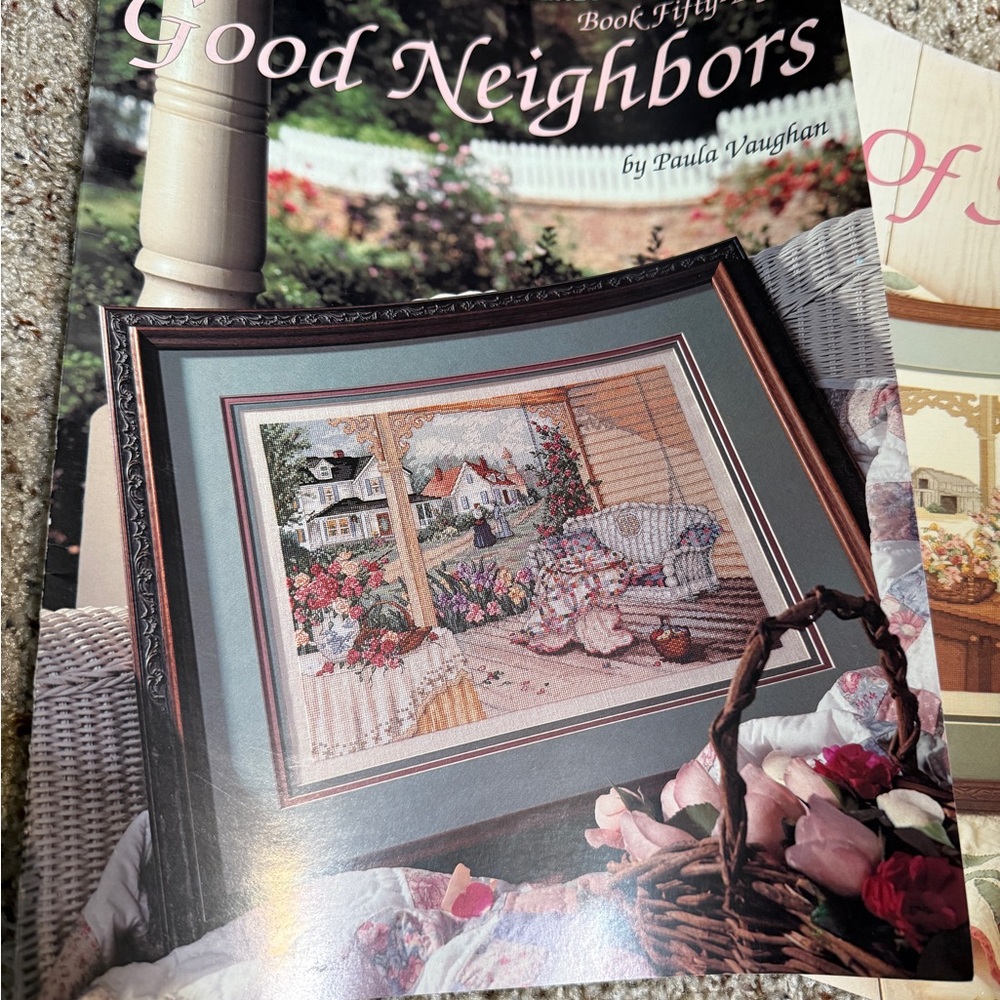 Cross Stitch Pattern Booklets Set - Picture 2 of 6